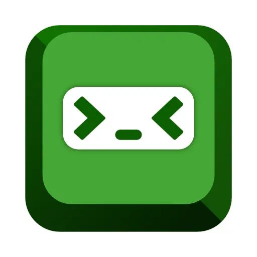 CompSoc's logo - a green keycap with a face